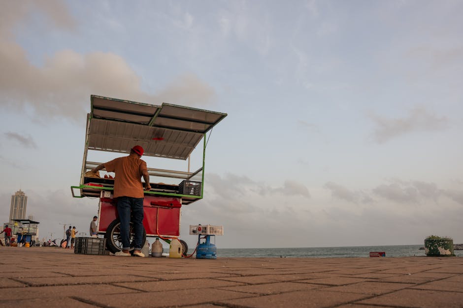 Galle Face Green & Gangaramaya Temple